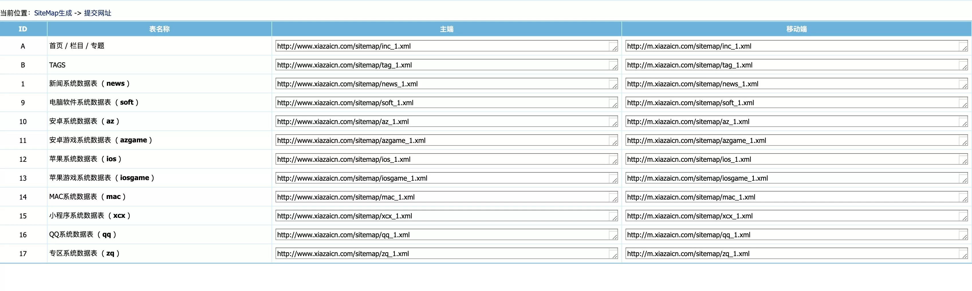 帝国CMS7.2~7.5百度地图SiteMap生成插 件