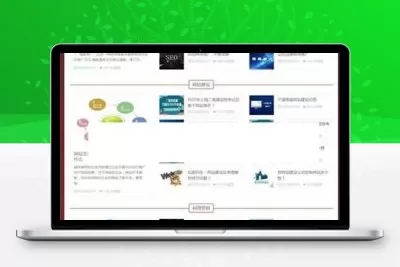 SEO优化技术教程网站源码 自适应手机端 织梦dedecms模板