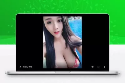 PHP快手小姐姐短视频自动连播源码 兼容微信 非API