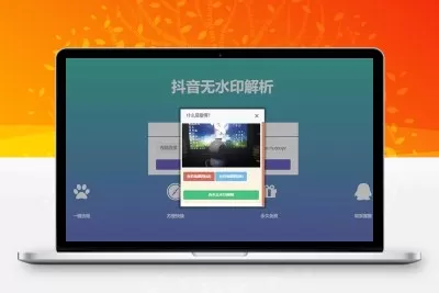 PHP抖音在线去水印抖音无水印视频解析源码